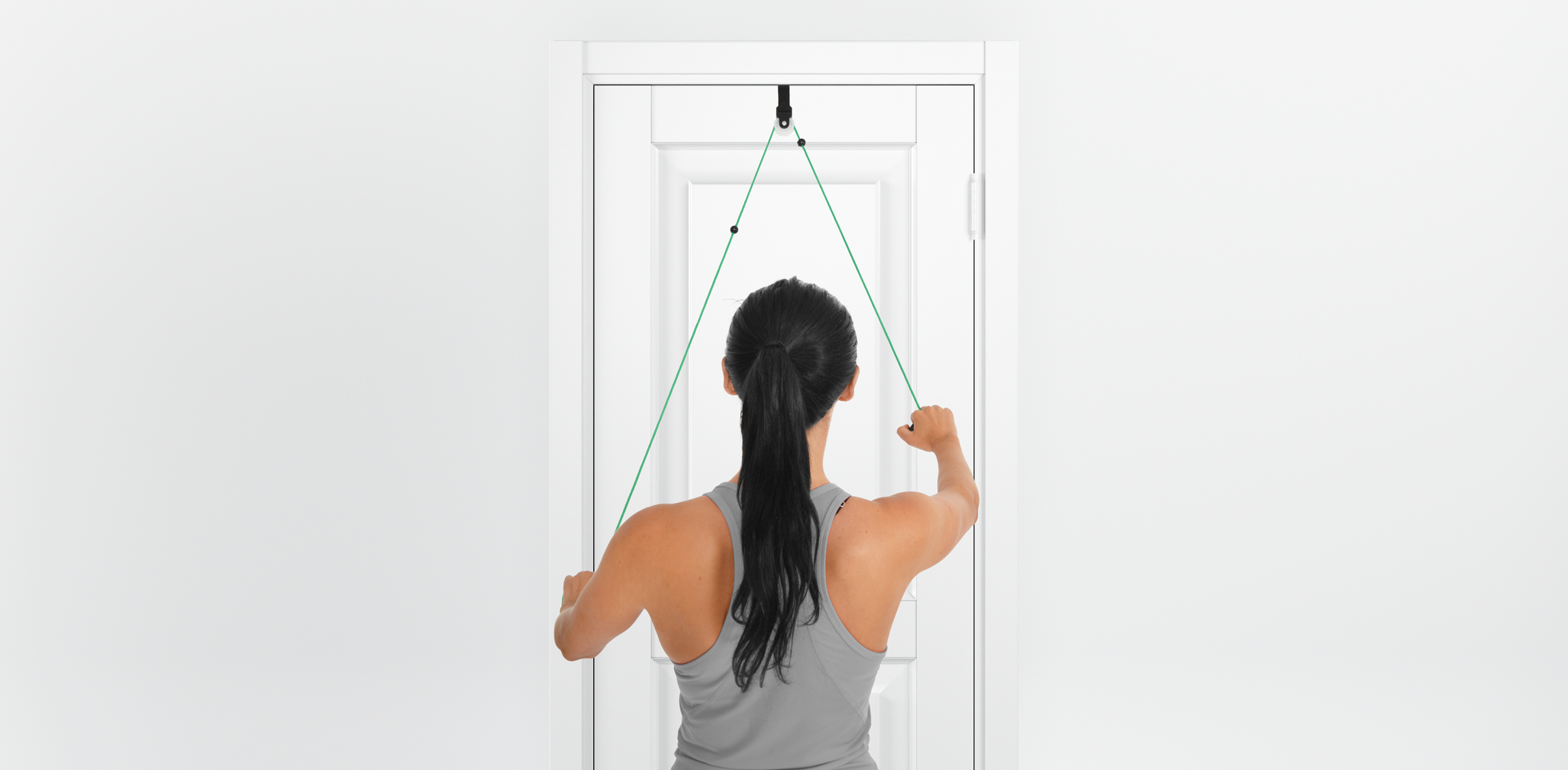 Shoulder rope pulley | door anchor & hand support