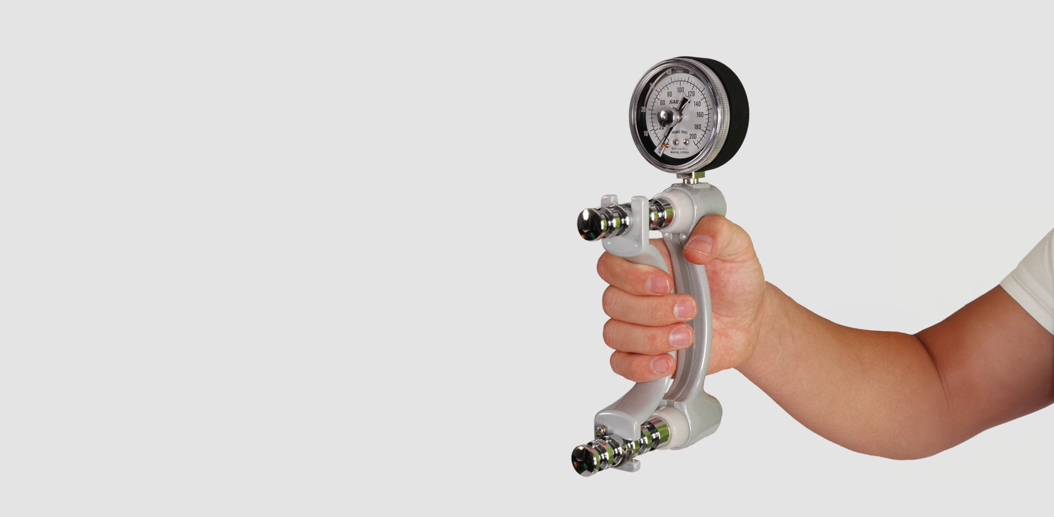 Saehan | Hydraulic hand dynamometer - MVS In Motion