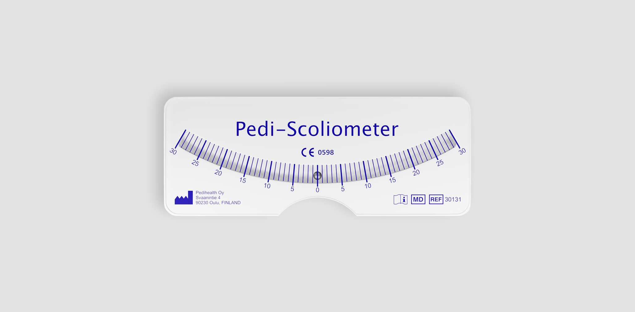 Pedi-scoliometer